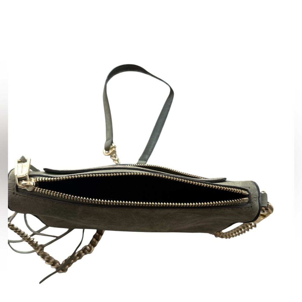 Rebecca Minkoff Avery Crossbody in Sage Green Suede - Picture 5 of 5